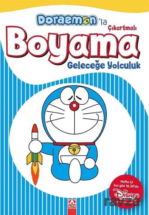 Doraemon'la Çıkartmalı Boyama -Geleceğe Yolculuk - 1