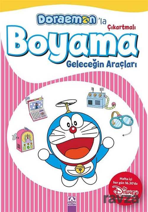 Doraemon'la Çıkartmalı Boyama - Geleceğin Araçları - 1