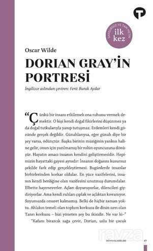 Dorian Gray'in Portresi - Turkuvaz Kitap