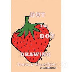 Dot to Dot Drawing Fruits Vegetables - Cinius Yayınları