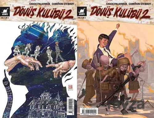 Dövüş Kulübü 2 (Çizgi Roman) Sayı 10 (Alternatif Kapak 1) - Ayrıntı Yayınları