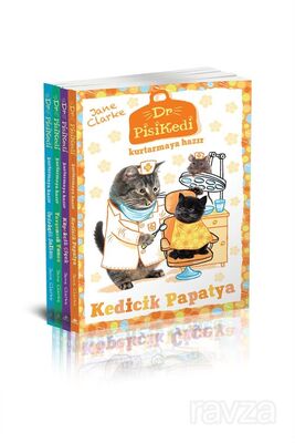 Dr. Pisikedi Serisi Takım Set (Renkli ve Resimli 4 Kitap) - 1