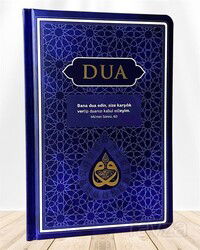Dua (Evrad-ı Şerîfe) Büyük Boy Arapça+Türkçe (Lacivert) - Server Yayınları