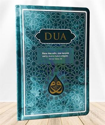 Dua (Evrad-ı Şerîfe) Büyük Boy Arapça+Türkçe (Turkuaz) - 1