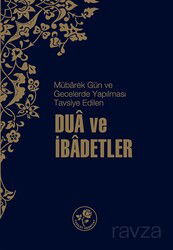 Dua ve İbadetler (Plastik Kapak) - Fazilet Neşriyat
