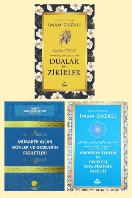 Dualar Zikirler Mübarek Aylar ve Günler Gecelerin Ihyasi 3’lü Set - 1