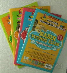 Dualarla Yardımlaşma Öyküleri (4 Kitap) - Rika Kitap