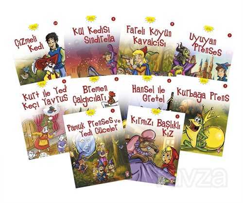 Dünya Masalları 1 Set - (10 Kitap) - Timaş Çocuk Yayınları