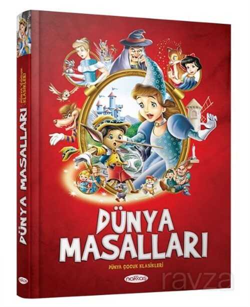 Dünya Masalları - Çocuk Klasikleri (Ciltli) - Nakkaş Yapım Prodüksiyon