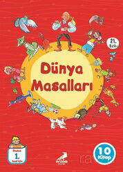 Dünya Masalları (Düz Yazılı) (10 Kitap) - Erdem Çocuk Yayınları