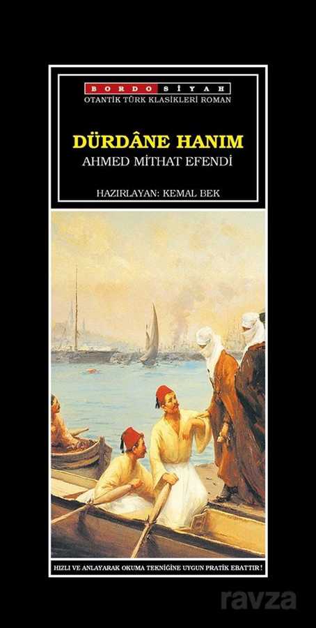 Dürdane Hanım - Bordo Siyah