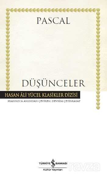 Düşünceler (Karton Kapak) - İş Bankası Yayınları