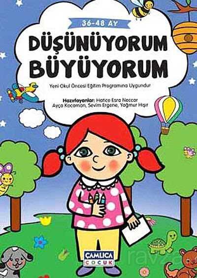 Düşünüyorum Büyüyorum (36-48 Ay) - Çamlıca Çocuk Yayınları