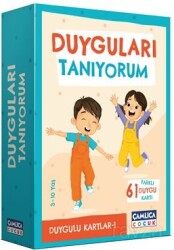 Duyguları Tanıyorum (Duygulu Kartlar 1) - Çamlıca Çocuk Yayınları