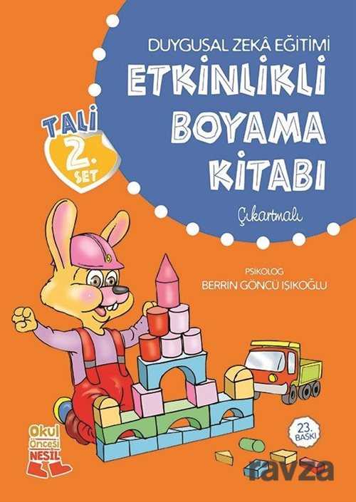 Duygusal Zeka Eğitimi Etkinlikli Boyama Kitabı (Çıkartmalı) - Nesil Çocuk Yayınları