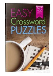 Easy Crossword Puzzles - İngilizce Kare Bulmacalar (Başlangıç Seviye) - MK Publications