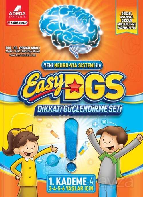 Easy Dikkati Güçlendirme Seti 1. Kademe 3-6 Yaş A - Adeda Yayıncılık