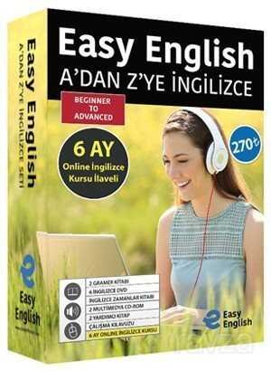 Easy English A'dan Z'ye İngilizce Eğitim Seti - 1