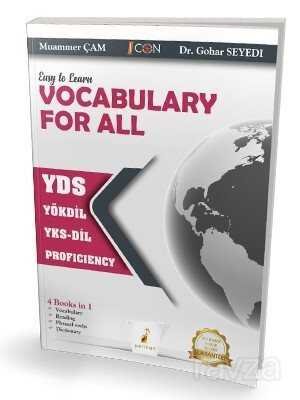 Easy to Learn Vocabulary For All YDS YÖKDİL YKS-DİL PROFICIENCY - 1
