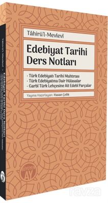 Edebiyat Tarihi Ders Notları - 1