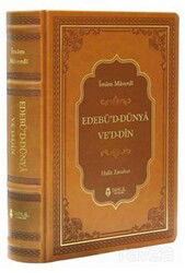 Edebü'd Dünya ve'd Din (Termo Deri Cilt) - Tahlil Yayınları