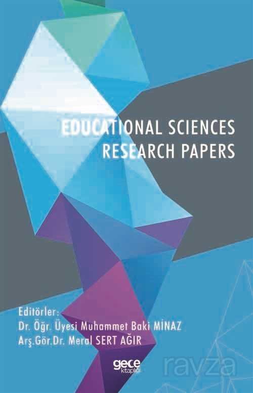 Educational Sciences Research Papers - 1
