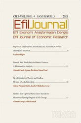 Efil Ekonomi Araştırmaları Dergisi; Cilt: 4 Sayı: 3 - Efil Journal Dergi