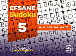 Efsane Sudoku 5 - Ahbap Kitap