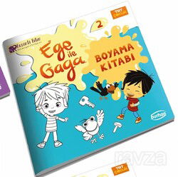 Ege İle Gaga Boyama Kitabı 2 - Burhan Yayınları
