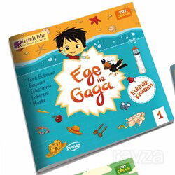 Ege İle Gaga Etkinlik Kitabım 1 - Burhan Yayınları