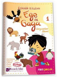 Ege İle Gaga Etkinlik Kitabım 1 Hayvanlar Alemi - Burhan Yayınları