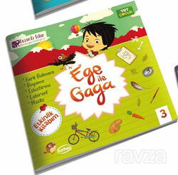 Ege İle Gaga Etkinlik Kitabım 3 - Burhan Yayınları