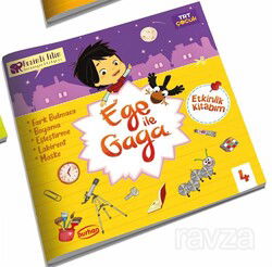 Ege İle Gaga Etkinlik Kitabım 4 - Burhan Yayınları