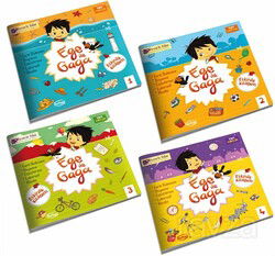 Ege İle Gaga Etkinlik Kitabım Seti (4 Kitap Set) - Burhan Yayınları