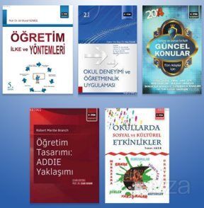 Eğitim Bilimleri Seti (5 Kitap Takım) - Eğitim Kitabevi