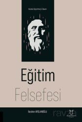 Eğitim Felsefesi - Akademisyen Kitabevi