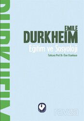 Eğitim ve Sosyoloji - Cem Yayınları
