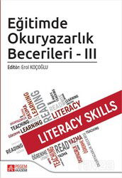 Eğitimde Okuryazarlık Becerileri 3 - Pegem Akademi Yayıncılık