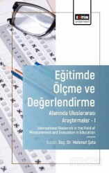Eğitimde Ölçme ve Değerlendirme Alanında Uluslararası Araştırmalar -II / International Research in t - Eğitim Kitabevi