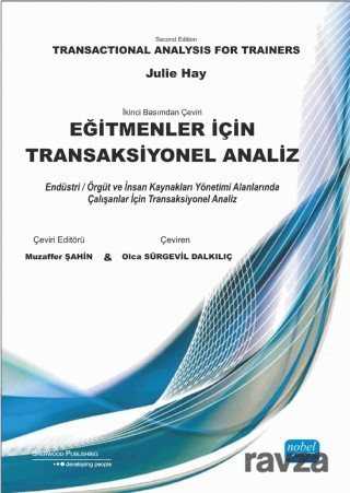 Eğitmenler İçin Transaksiyonel Analiz - Nobel Yayın Dağıtım