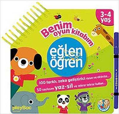 Eğlen Öğren Benim Oyun Kitabım 3-4 Yaş - 1