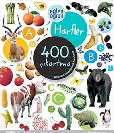 Eğlen Öğren Harfler 400 Çıkartma - 1