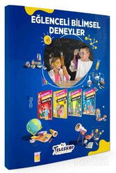 Eğlenceli Bilimsel Deneyler Serisi (4 Kitap) - Teleskop Popüler Bilim
