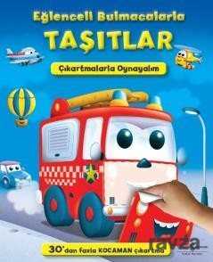 Eğlenceli Bulmacalarla Taşıtlar - 1