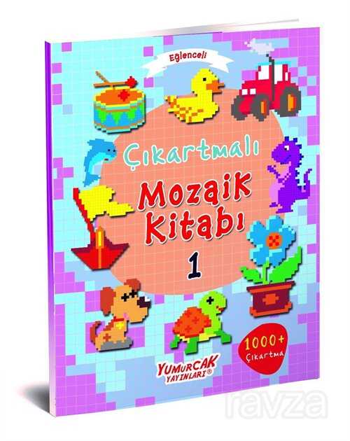 Eğlenceli Çıkartmalı Mozaik Kitabı (4 Kitap) - 1