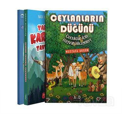 Eğlenceli Çocuk Hikayeleri Seti (3 Kitap) - Yediveren Yayınları