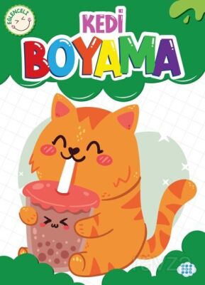 Eğlenceli Kedi Boyama - 1