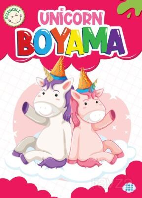 Eğlenceli Unicorn Boyama - 1