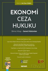 Ekonomi Ceza Hukuku - Birinci Kitap: Genel Hükümler - Seçkin Yayıncılık