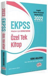EKPSS Adayları İçin Özel Tek Kitap Konu Anlatımlı - Editör Yayınları